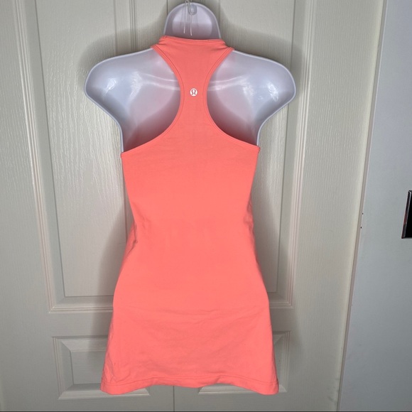 Lululemon coral cool racerback tank size 8 - Picture 3 of 6